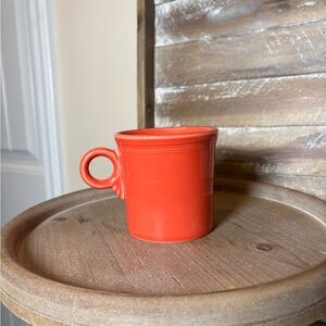 Fiestaware RETIRED PERSIMMON Ring Handle Mug, 8 oz